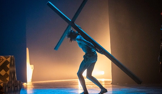 A Mester és Margarita fotóspróba a Nemzeti Színházban  