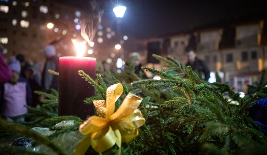 Adventi gyertyagyújtás Diósgyőrben  