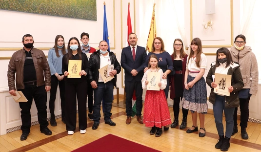 Állampolgársági eskütétel a városházán 