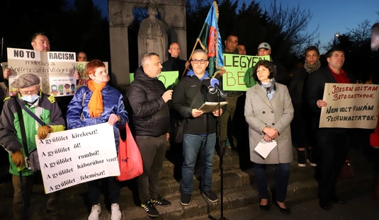 Felvonulás az antirasszista világnapon 