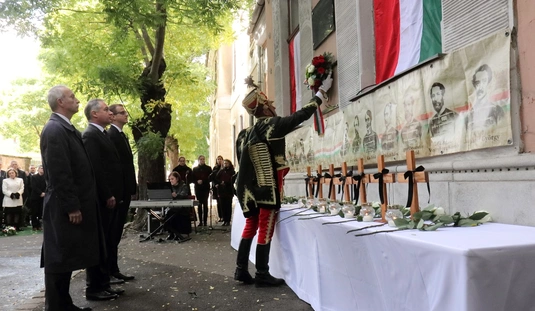 Az aradi vértanúkra emlékeztek I. 