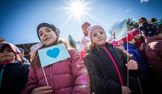 Flashmob az autizmus világnapja alkalmából 