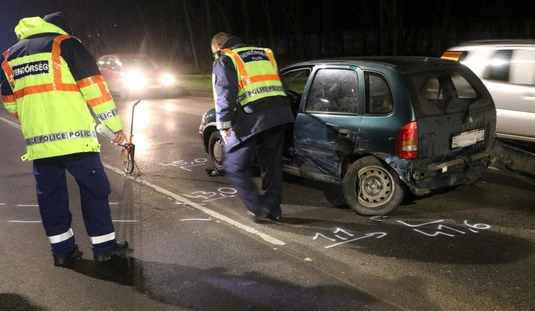 Baleset a Szentpéteri kapuban 