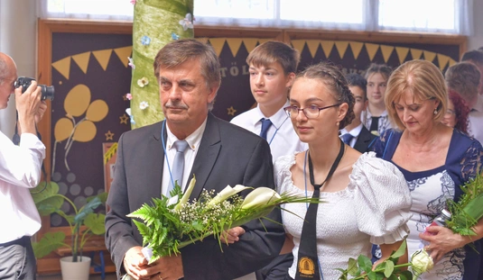 ballagás a Diósgyőri Református Általános Iskolában 