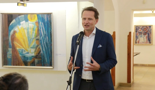 Barczi Pál képzőművész emlékkiállításának megnyitója 