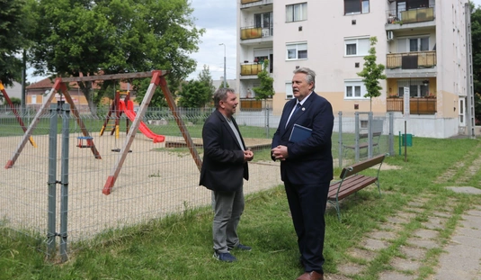 Választókerületi bejárás Veres Pál polgármesterrel 