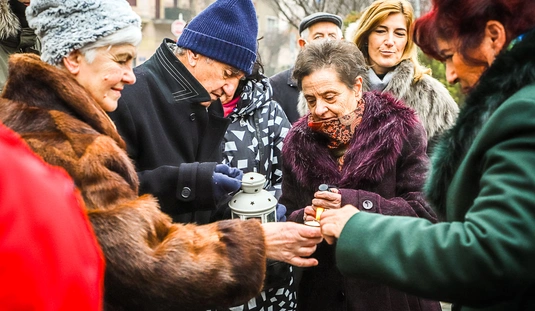 Megérkezett a betlehemi láng Miskolcra  