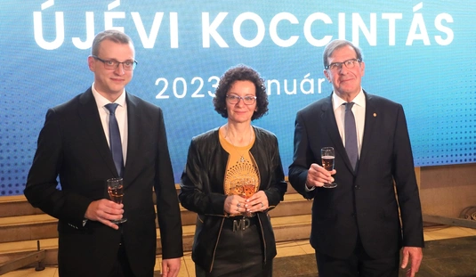 BOKIK és Kormányhivatal újévköszöntő az egyetemen 