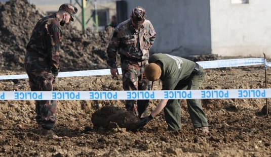 Bombát találtak az Y-híd építésénél 