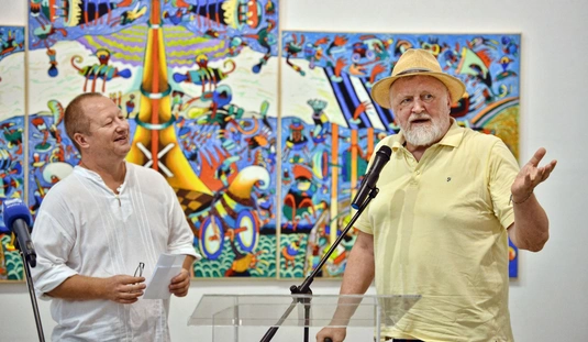 Borgó: A mindenség tengelye című kiállítás megnyitója 