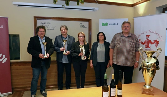 Borverseny díjátadó 