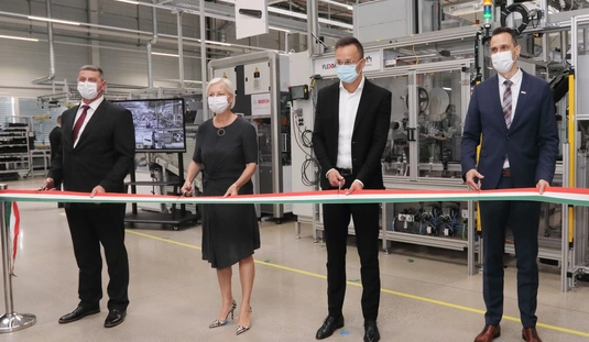 Bosch gyártócsarnok átadó 