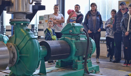 Erőművek éjszakája - Bulgárföldi kazánház bemutatása 