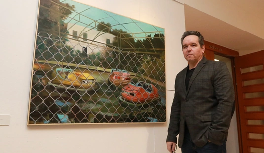 Lukács Róbert Csernobil dodzsem című kiállítása 