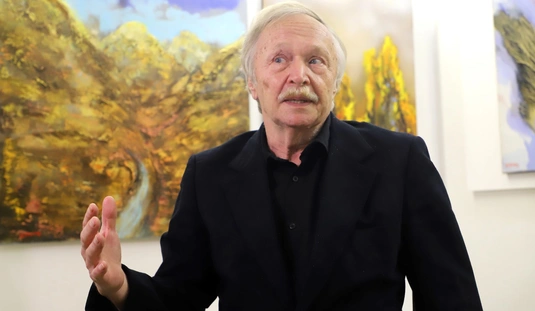 Demkó László kassai képzőművész kiállítása a Feledy-házban 