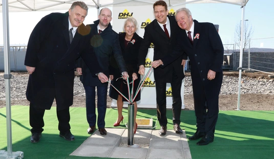 DHJ Építő Kft. - ünnepélyes alapkőletétel 