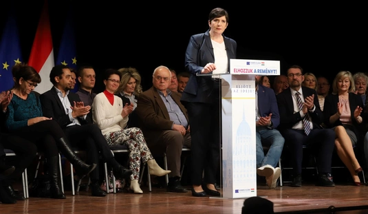 Dobrev Klára Miskolcon 