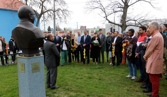 A 132 éves dr. Ámbédkarra emlékeztek Miskolcon 