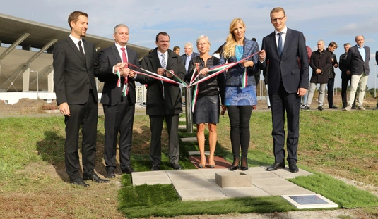 DVTK Multifunkciós Sportcsarnok ünnepélyes alapkőletétele 