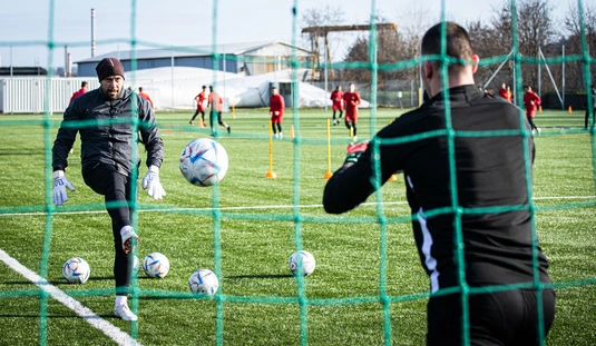 Megtartották idei első  edzésüket a DVTK focistái 
