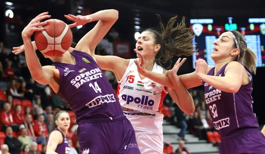  DVTK HUNTHERM - Sopron Basket : 86-71 