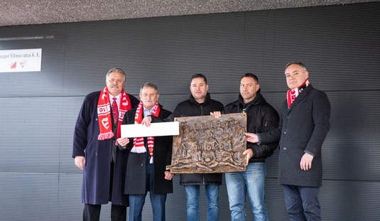 A Vanger Vilmos utca ünnepélyes felavatása  