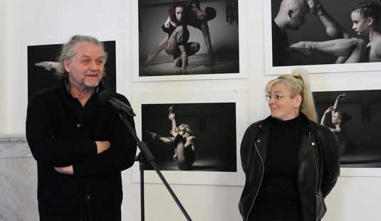 Éder Vera fotóművész kiállításának megnyitója 