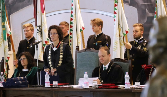 Tanévnyitó a Miskolci Egyetemen 