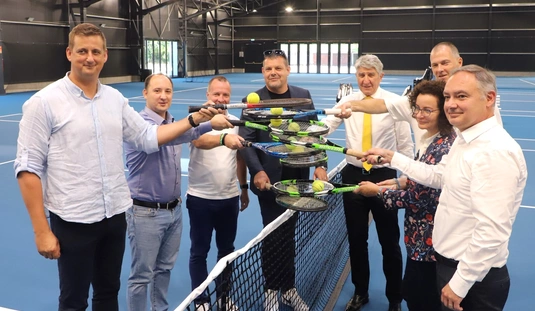 Miskolci Egyetemi Teniszcsarnok átadása 