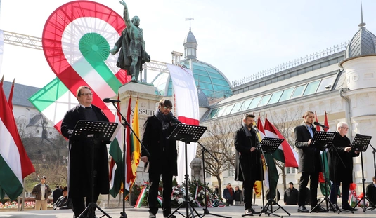 Március 15-ei  ünnepség az Erzsébet téren II. 