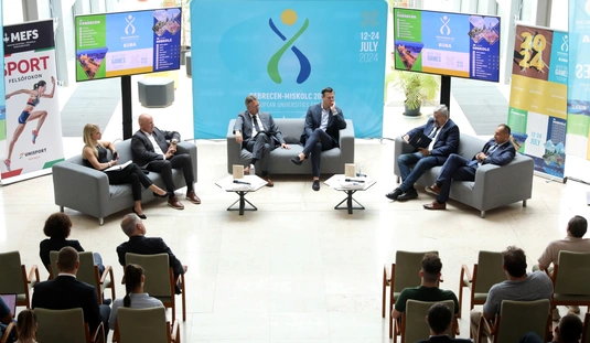 Európai Egyetemi Játékok 2024 sajtótájékoztató 