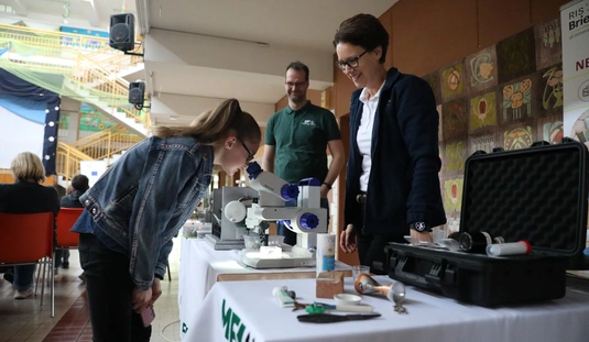 Természettudományos nap Komlóstetőn az iskolában 