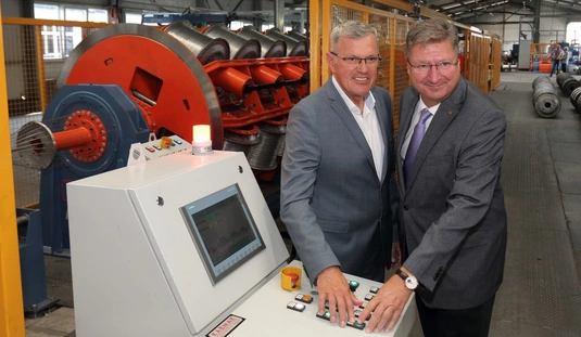 Új sodrógép a FUX Zrt.-nél 