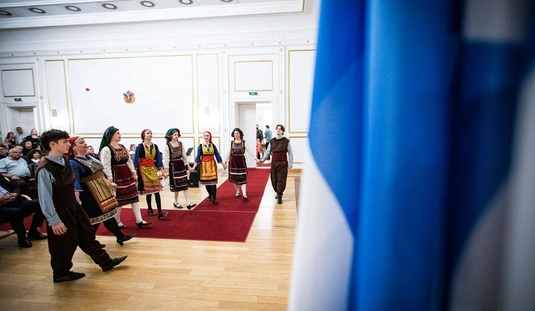 Miskolci Görög Nemzetiségi Önkormányzat megemlékezése a Városháza dísztermében 