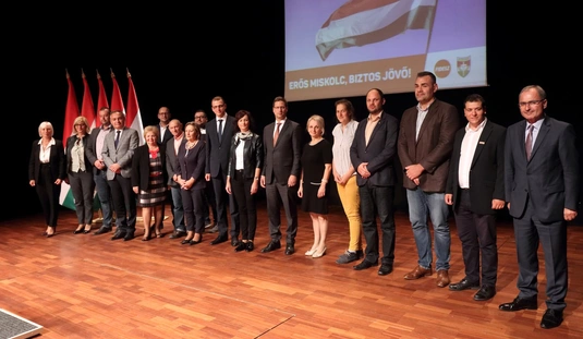 Miskolcon járt Gulyás Gergely 