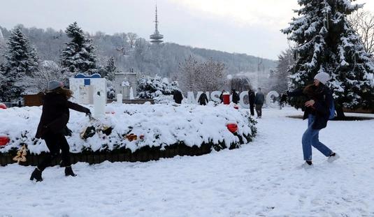 Megérkezett az első hó 