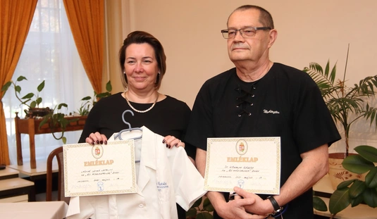 Az év háziorvosa és asszisztense díjátadó 