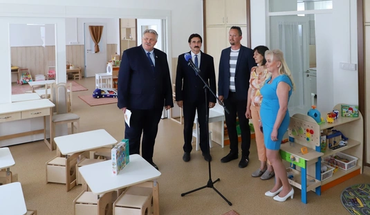 A felújított Heim Pál Bölcsőde átadása 