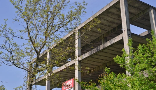 Hejőparki betonváz 