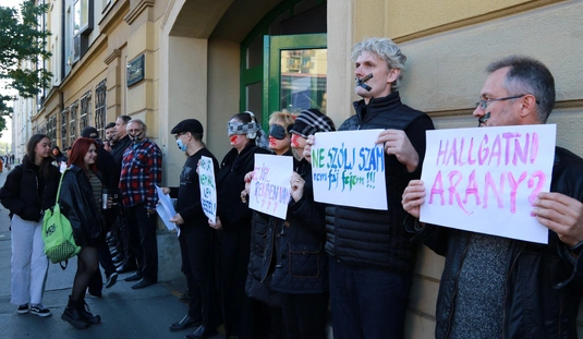 Néma tiltakozás a Hermanban 