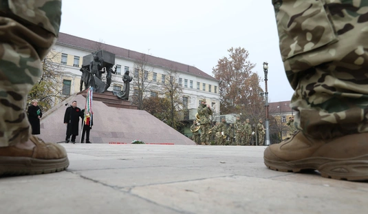 A Helyőrségi Hagyományőrző Egyesület megemlékezése 