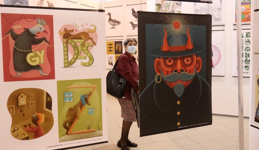 Az I. Budapesti Illusztrációs Fesztivál válogatott anyaga Miskolcon 