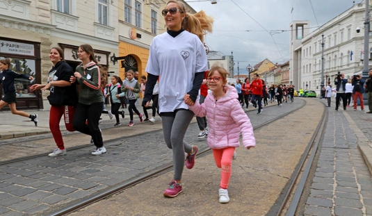 Jótékonysági futás Miskolcon 