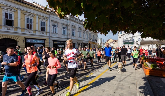 Jótékonysági futást tartottak Zentéért 