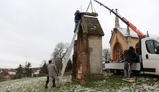 Megkezdődött a Kálvária felújítása 
