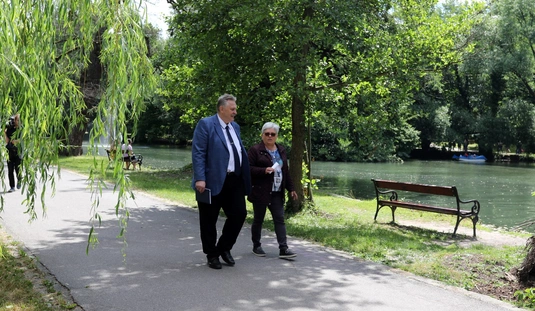 Választókerületi bejárás Veres Pál polgármesterrel  