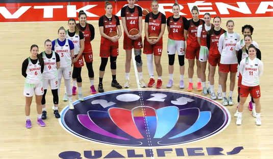 Magyar női kosárlabda válogatott sajtótájékoztató és edzés 