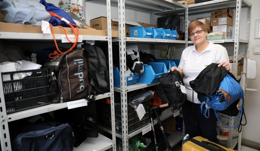 Elhagyott tárgyak az MVK-nál 