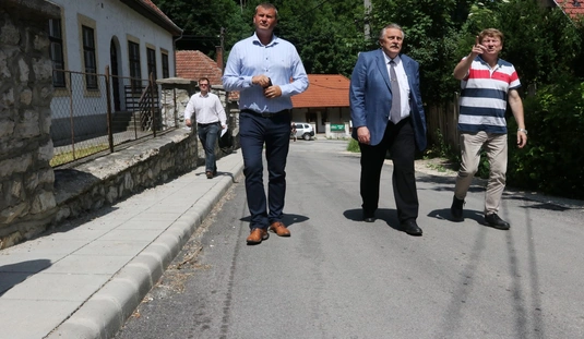 Választókerületi bejárás Veres Pál polgármesterrel 