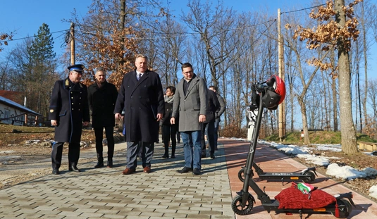 Közlekedési tanösvény nyílt a vadasparkban 